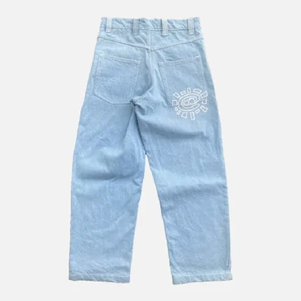 Adwysd Heavy Duty Unisex Denim Light Blue