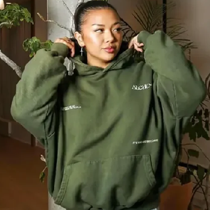 Alchemai Hoodie Tree – Green