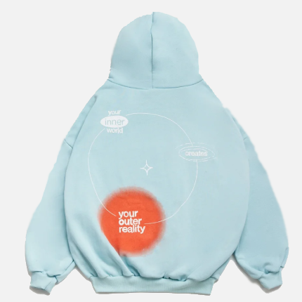 Alchemai Hoodie Your Outer Reality – Sky Blue