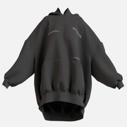 Alchemai Moon Hoodie – Black