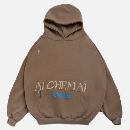 Alchemai Pullover Hoodie – Brown
