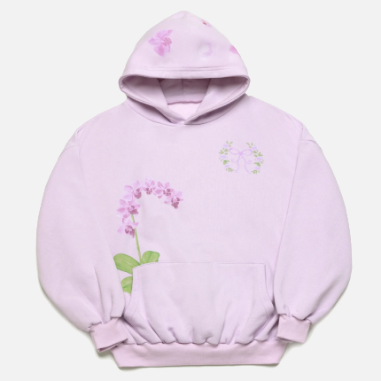 Alchemai blooming orchid hoodie