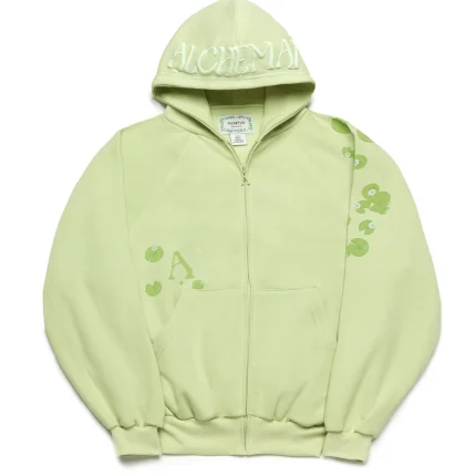 Alchemai lily pad lotus zip up