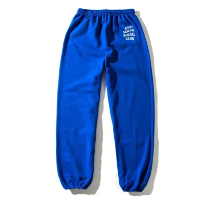 Anti Social Social Club Blue Sweatpants