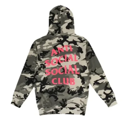 Anti Social Social Club Camo Hoodie
