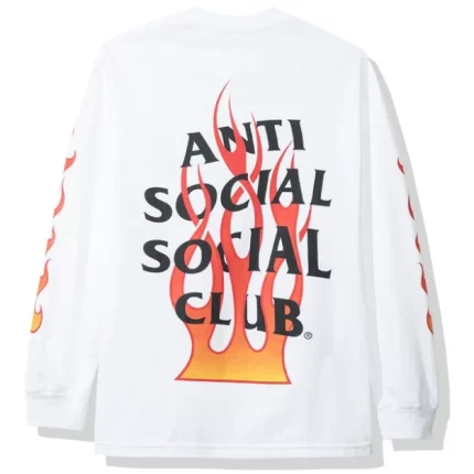 Anti Social Social Club Firebird Long Sleeve Tshirt