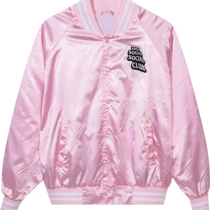 Anti Social Social Club Souvenir Jacket Pink