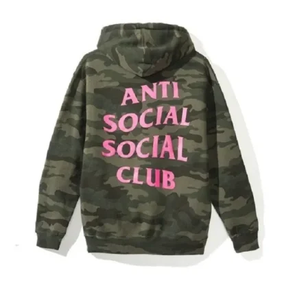 Camo Anti Social Social Club Hoodie