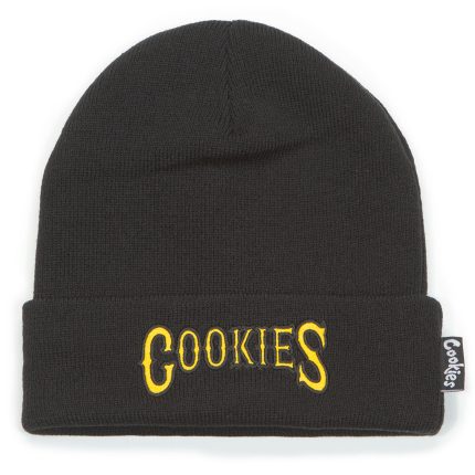 Cookies Crusaders Logo Black/Gold Beanie