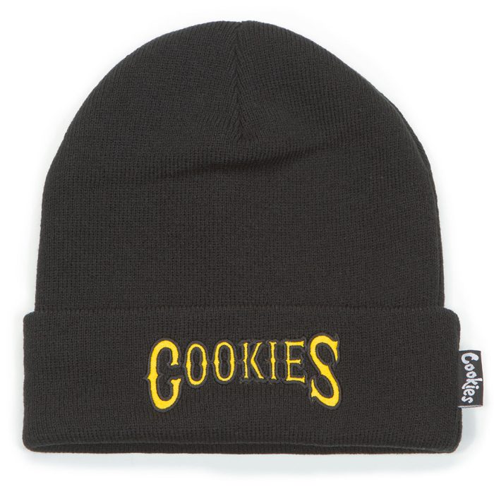 Cookies Crusaders Logo Black/Gold Beanie