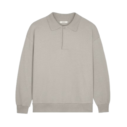 DNA Heavyweight Polo Sweatshirt – stone