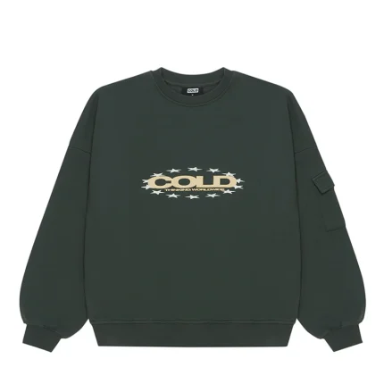 Cold Culture Daily Cargo Crewneck Greyish Green