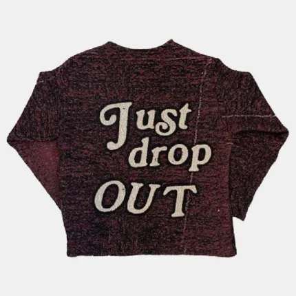 Dropout Woven Tapestry Sweater