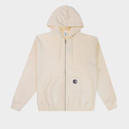 Eric Emanuel Zip Hoodie Cream