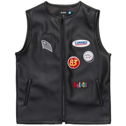 Cookies Enzo Vegan Leather Vest