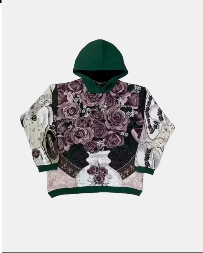 Floral Tapestry Hoodie