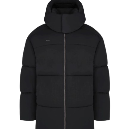 Flower-Warmth Recycled Nylon Long Puffer