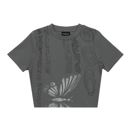 Flying Tee Heavy Grey