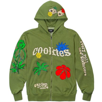 Cookies Green Garden of Life Zip Hoodie