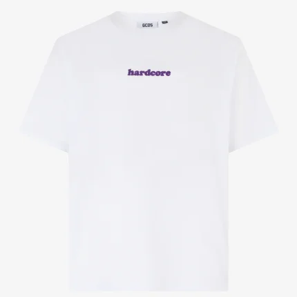 Gcds Hardcore Embroidered Oversized T-Shirt