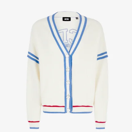Gcds Logo Knit Cardigan