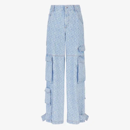Gcds Monogram Denim Ultracargo