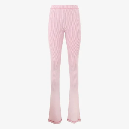 Gcds Ribbed Knit Trousers