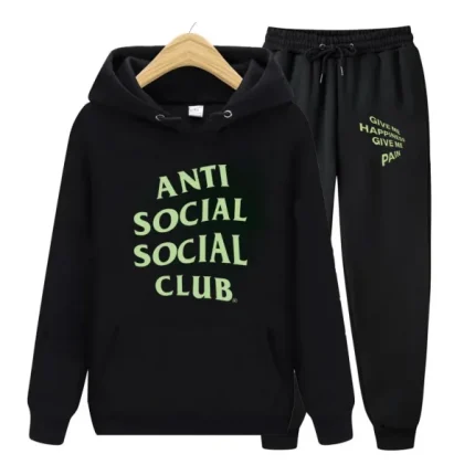 Green Anti Social Social Club Tracksuit
