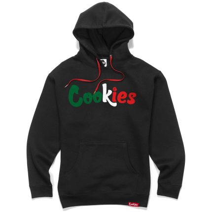 Cookies TRI COLOR PULLOVER HOODIE Black