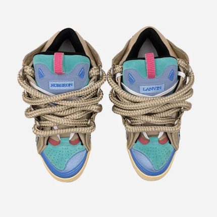 Lanvin Curb Sneakers Light Blue