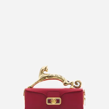Lanvin MM Leather Pencil Cat Bag