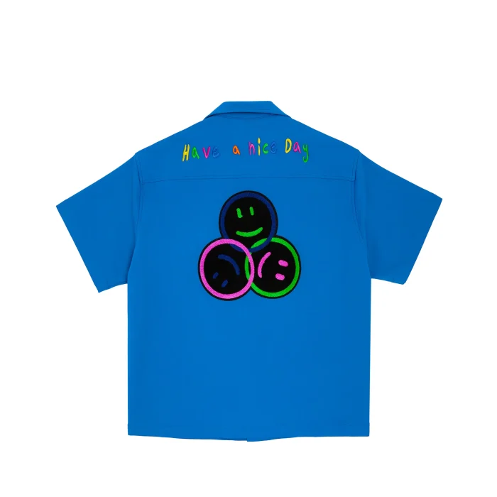 Mvla Collab | Have a Nice Day Bowler Shirt