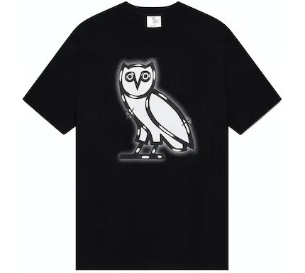 OVO Smoke Owl T-Shirt Black