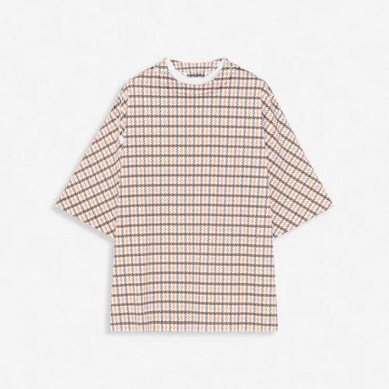 Overprinted Oversized T Shirt With Lanvin Paris Embroidery