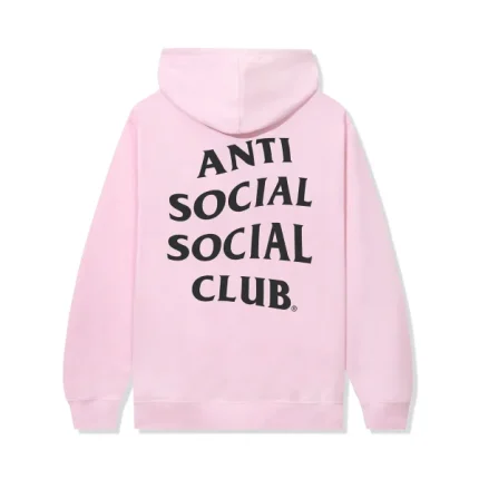 Pink Anti Social Social Club Hoodie