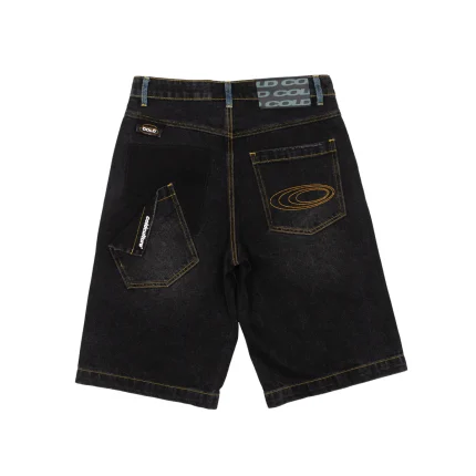 Cold Culture Pocket Ko Shorts Black Denim