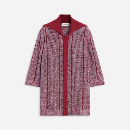Loose-Fitting Knit Polo Shirt Lanvin
