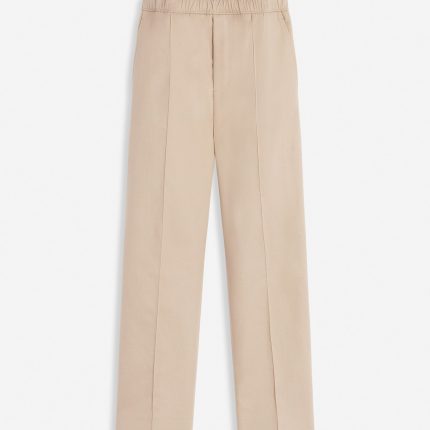 Lanvin Suit Pants with an Elasticated Waistband Brown