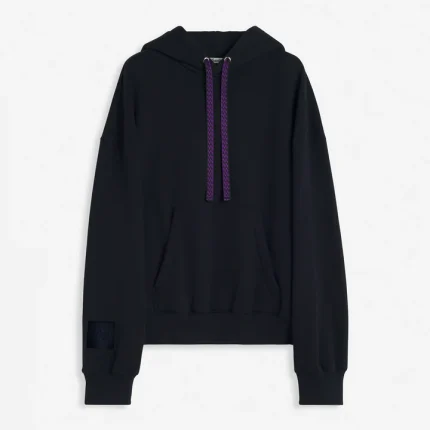 Lanvin X Future Unisex Oversized Curb Laces Black