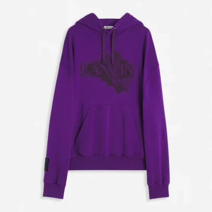 Lanvin future baggy hoodie eagle print