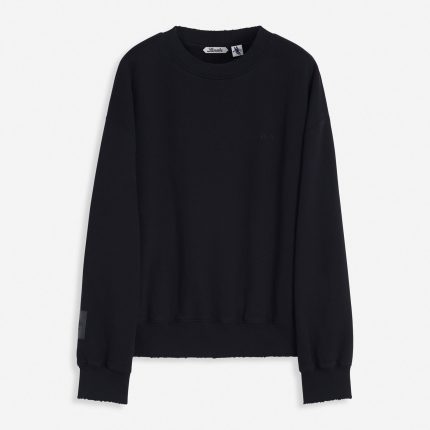 Lanvin X Future Unisex Loose-Fit Printed Sweatshirt Black