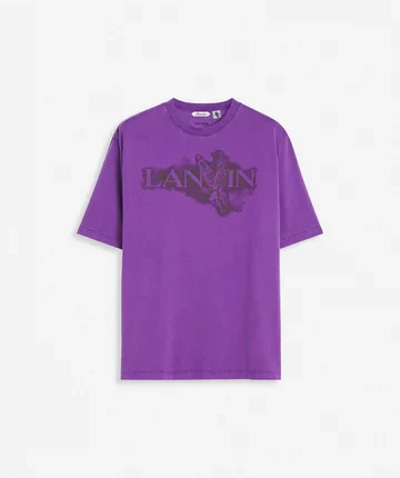Lanvin X Future Eagle Print Classic T Shirt