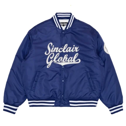 Script Satin Jacket