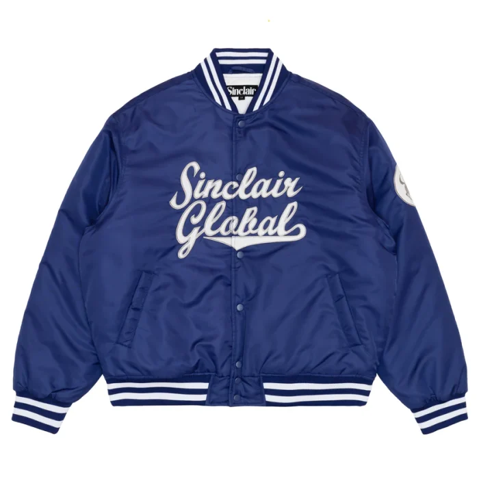 Script Satin Jacket