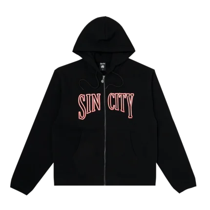 Sinclair Global Zip up Hoodie Black