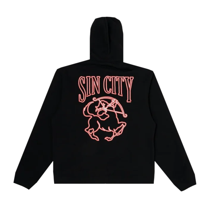 Sinclair Global Zip up Hoodie Black