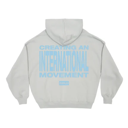 Type Modification Hoodie Pearl Grey