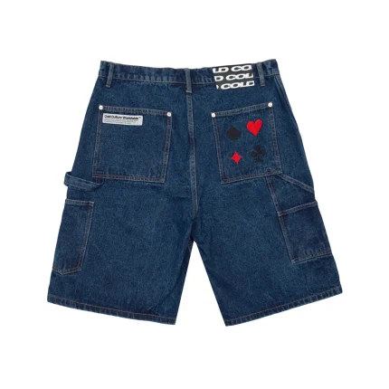 Cold Culture Carpenter Shorts Dark Denim