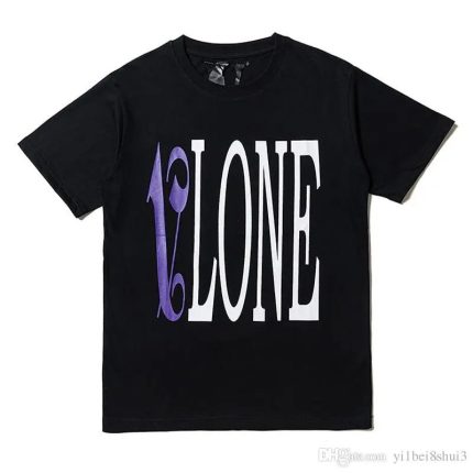 Vlone X Palm Angels T Shirt Purple/black