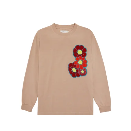 Valas Los Angles Flower Patch Long Sleeve Tee